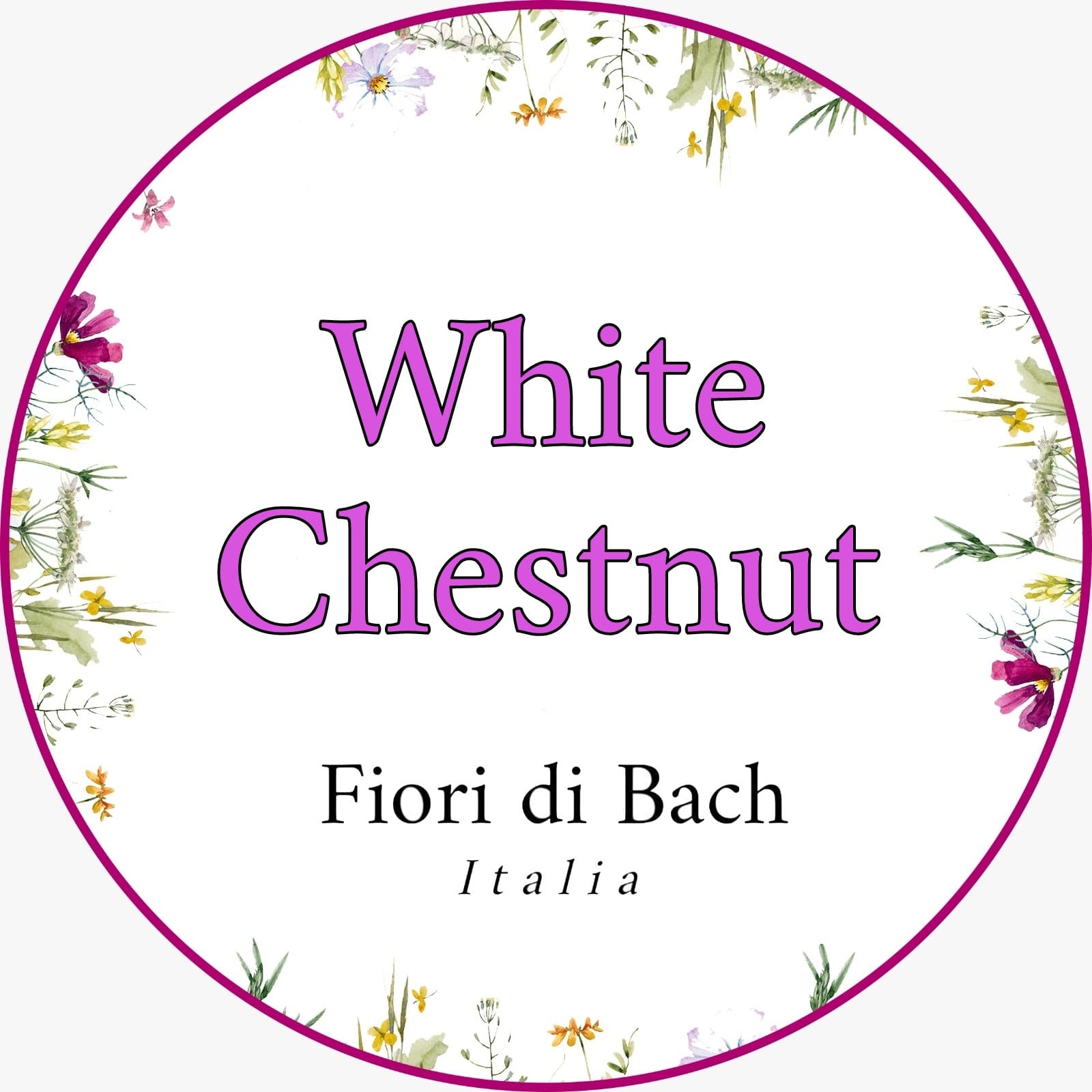 White Chestnut - Come Agisce e Benefici - Fiori di Bach Italia
