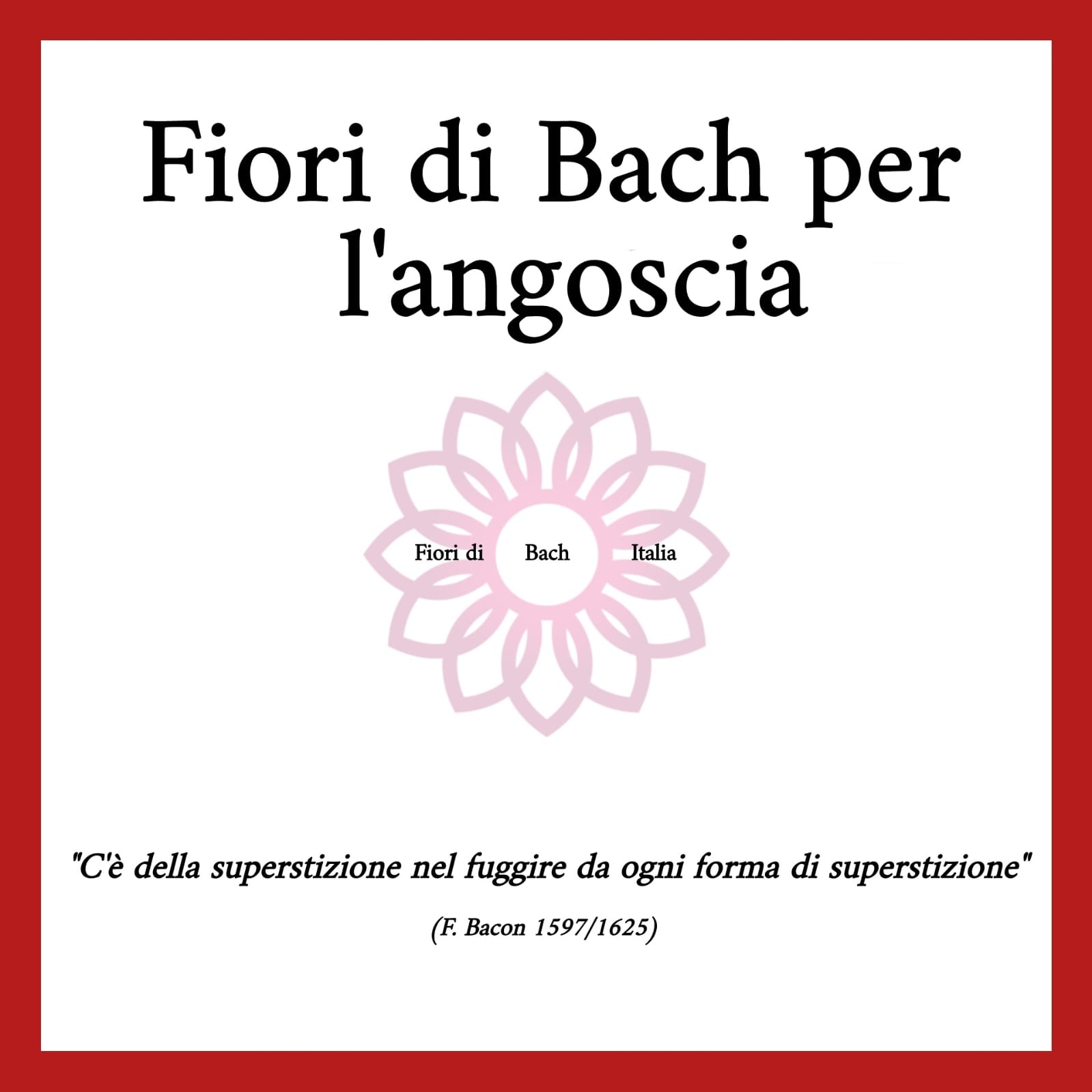 Come curare l'Angoscia con i Fiori di Bach | Fiori di Bach Italia